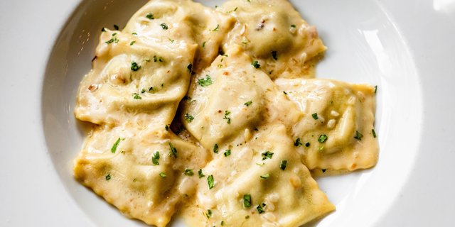 Mushroom Ravioli