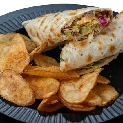 Bacon Cheeseburger Wrap