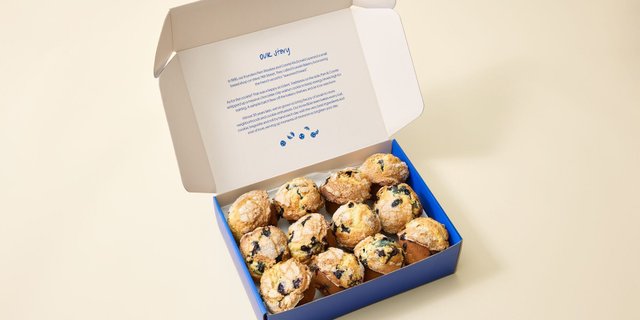 Blueberry Muffin Box
