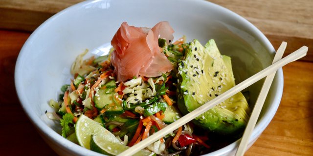 Chilled Soba Noodle Bowl