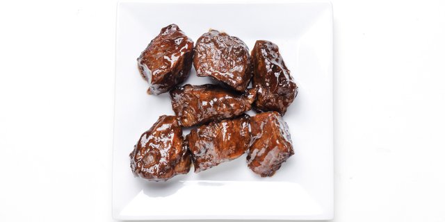 Teriyaki Sirloin Steak Tips Hot Buffet