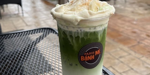 Banana Matcha Latte