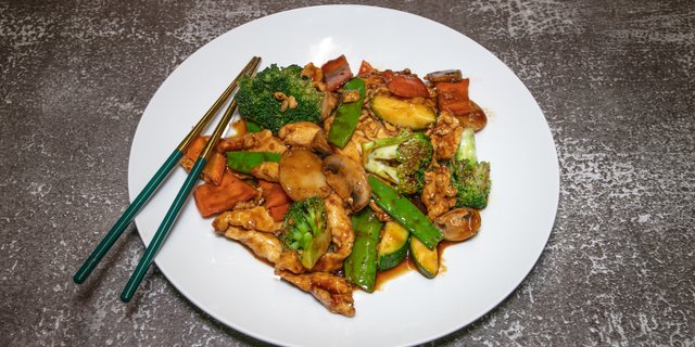 Chicken w/ Mixed Vegetables