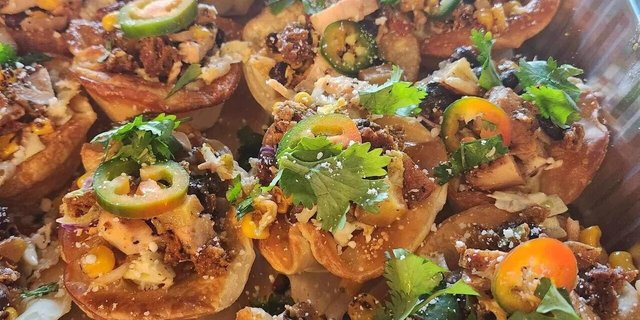 Taco Cups w/ Chicken