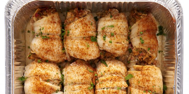 Crab Stuffed Flounder