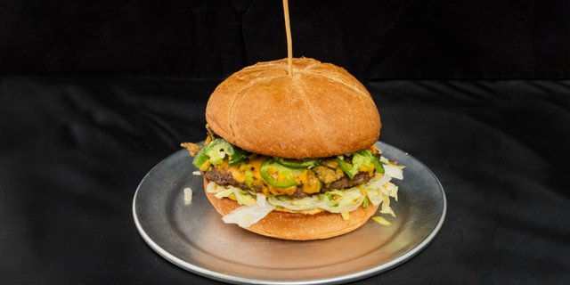Angry Jalapeno Burger