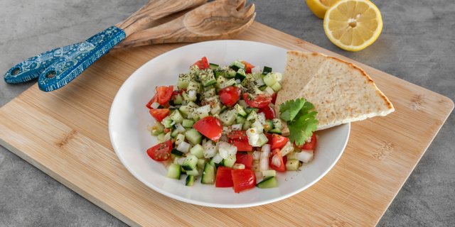 Tunisian Salad (Slata Tounsia)