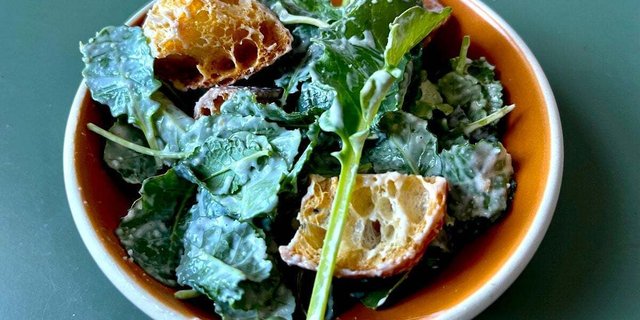 Kale Caesar Salad