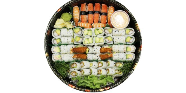 All-Cooked Sushi Tray