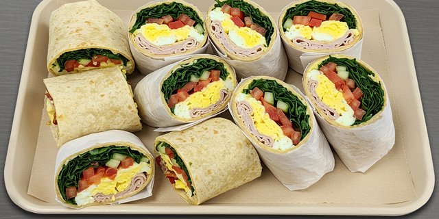 House Breakfast Wrap