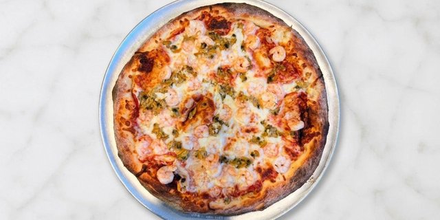 Seafood Special Pizza