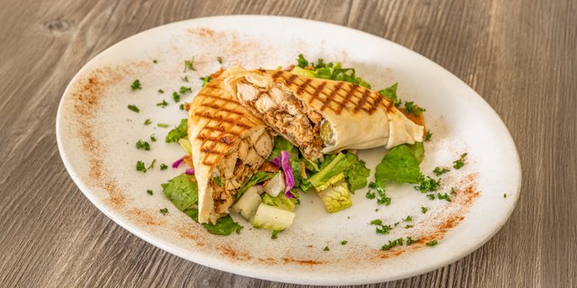 Chicken Pita Wrap Combo