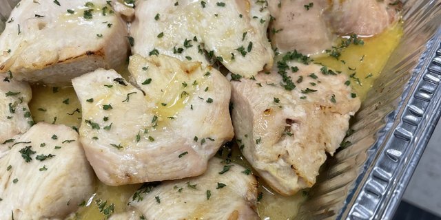 Butter Herb White Wine Chicken