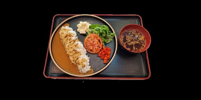 Plain Curry Plate