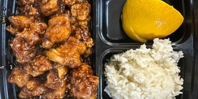 General Chicken Rice Box