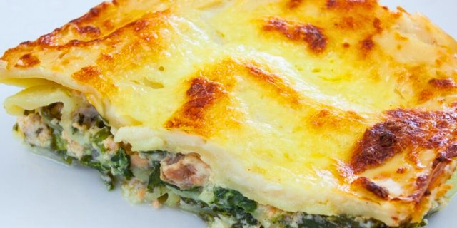 Fish Lasagna Tray