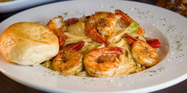 Grilled Shrimp Cajun Pasta