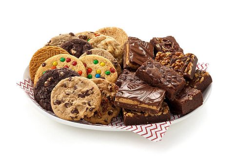 12 Cookies & 12 Brownies Party Tray