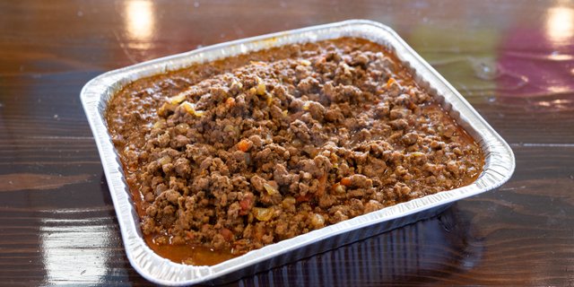 Ground Beef Tray