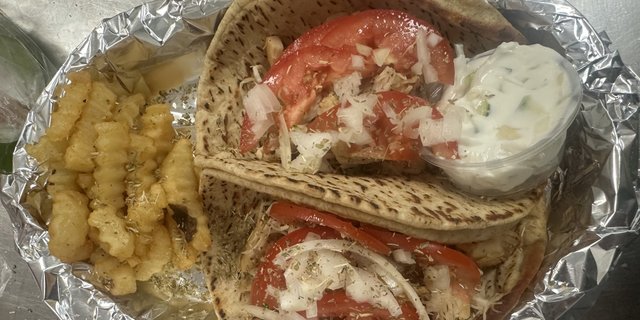 Traditional Chicken Gyros