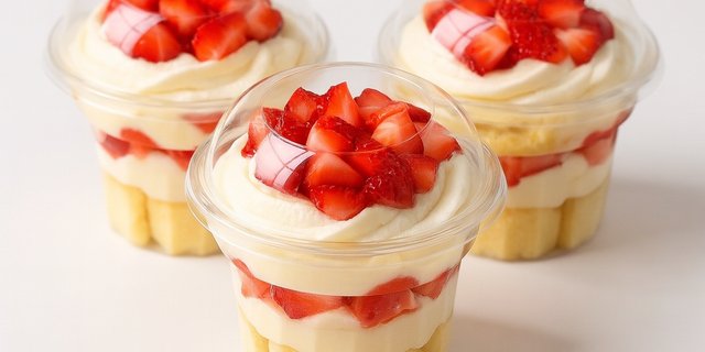 Strawberry Shortcake Cups