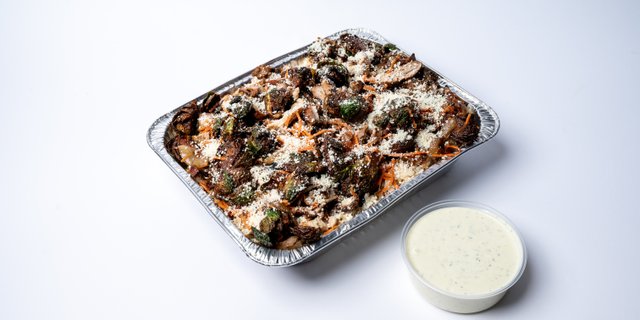 Chicken & Brussels Party Pans