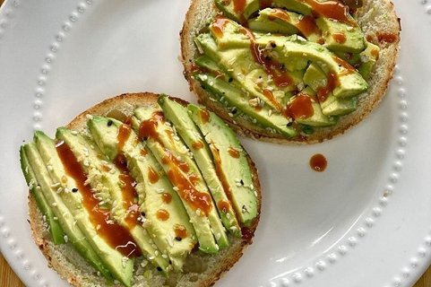 Avocado Bagel Toast