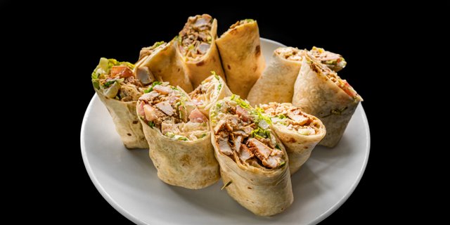 Blackened Chicken Caesar Wrap
