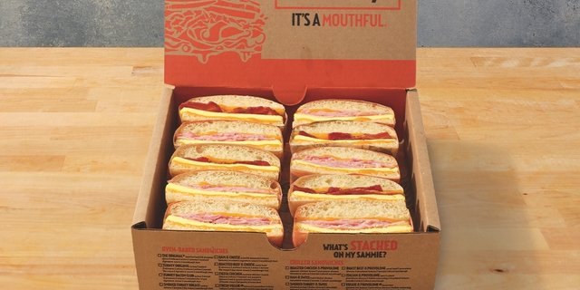 Small Sandwich Breakfast Tray