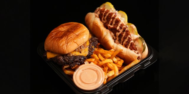 Smash Burger & Sandwich Plate