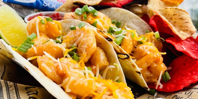 St. Augustine Shrimp Tacos Boxed Lunch