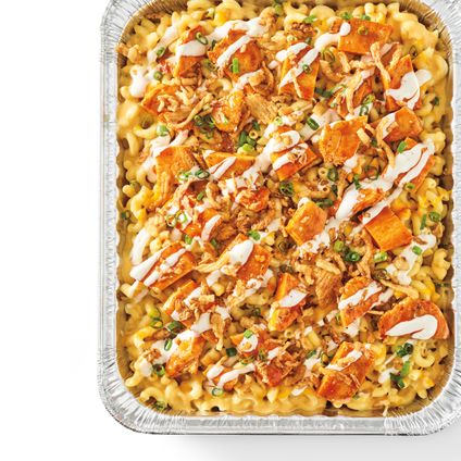 Buffalo Chicken Ranch Mac & Cheese