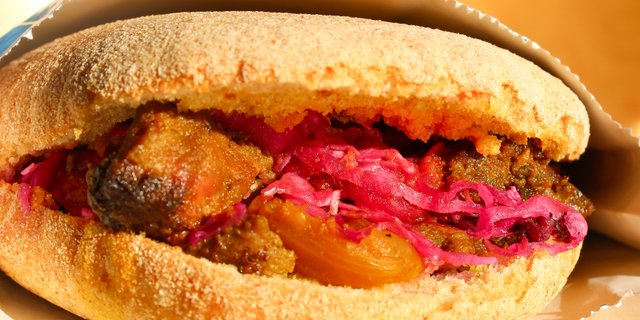 Roasted Lamb Sandwich