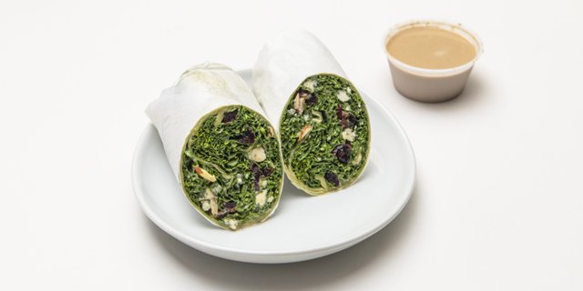 Fiery Kale Wrap