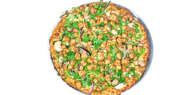 Curry Masala Paneer Pizza
