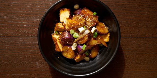 Eggplant Tofu Dubbap