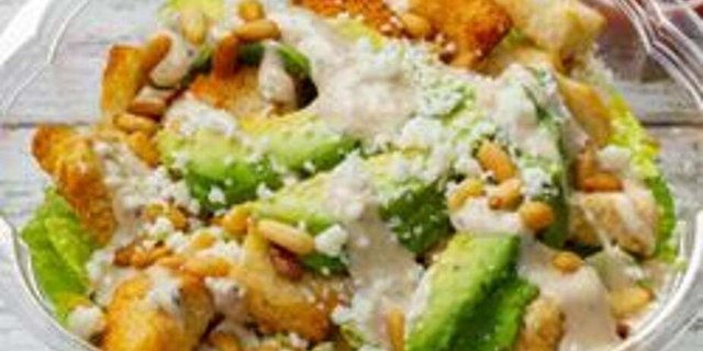 Avocado Caesar Salad