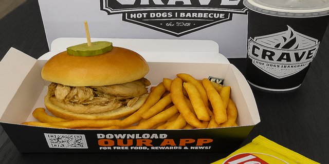 Pulled Chicken Sandwich Boxed Lunch