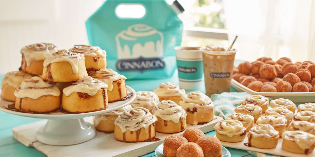 Our legendary fresh-baked dough is the stuff that dreams are made of. Sweet, rich, and savored by millions, our cinnamon-filled dough and irresistible aroma are the basis for all of our magic. A delicious, perfect escape. Since 1985 we've been delivering the world's best cinnamon roll to you. - Cinnabon