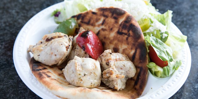 Chicken Kabob Sandwich