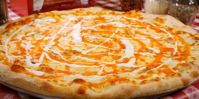 The Spicey Clucker Pizza