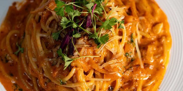 Chilli Oil Onion Pasta