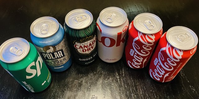 Assorted Individual Sodas