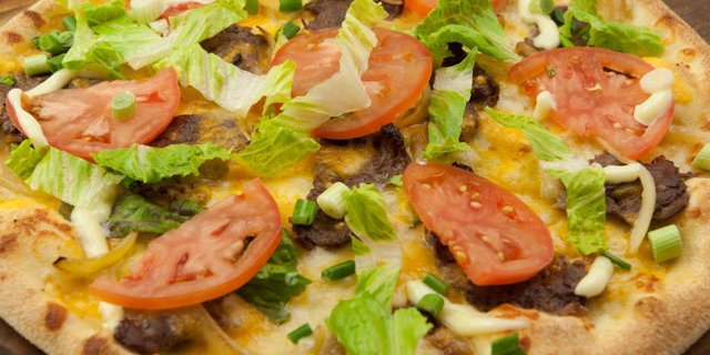 Steak & Cheese Pizza