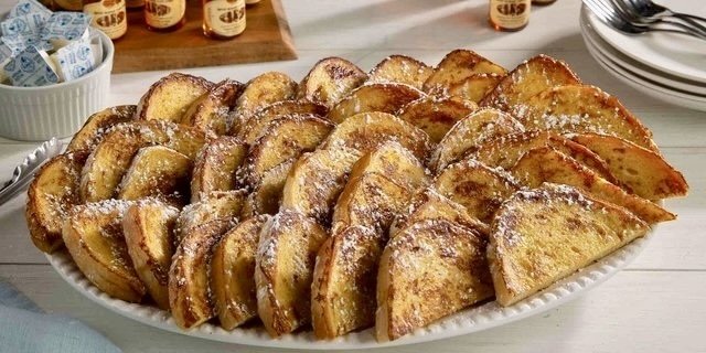Chevre Cream Cheese-Stuffed French Toast