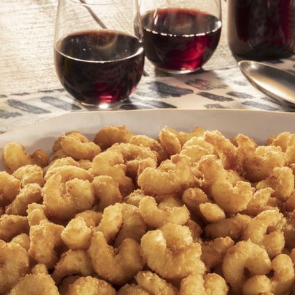 Crunchy Popcorn Shrimp Platter