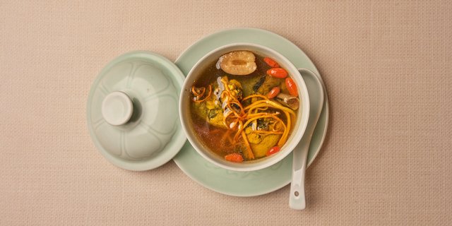 Silkie Chicken & Cordyceps Flower Soup