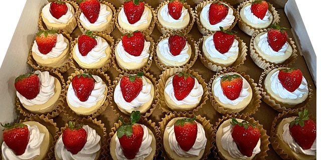 Strawberry Cheese Cakes