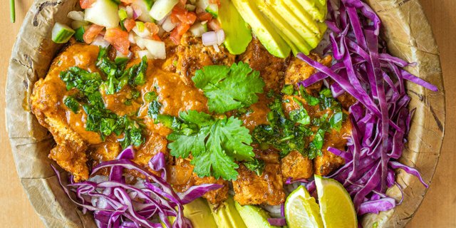 Individual Avocado Tikka Rice Bowl