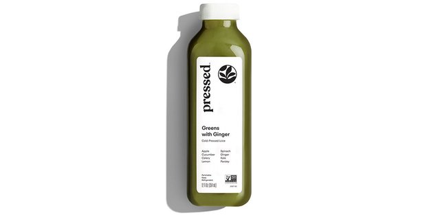 Pressed Greens w/ Ginger Juice